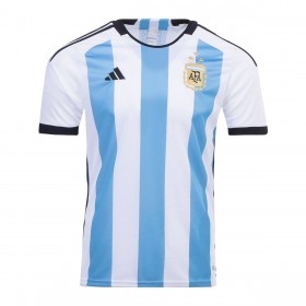 Camiseta de fútbol Argentina 3 Star 1ª equipación Copa Mundo 2022
